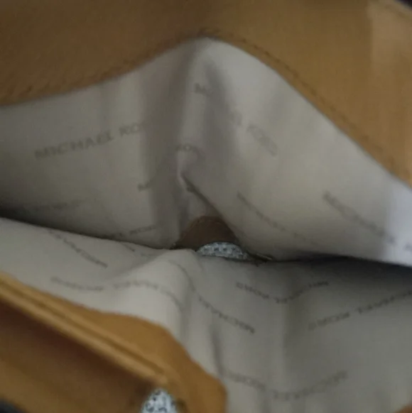 Michael Kors Tan Leather Wallet - Picture 3 of 5